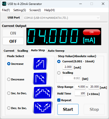 Auto Step Screen image1