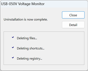 Uninstallation image3