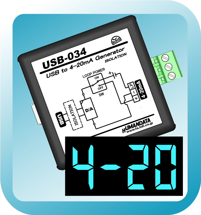 USB to 4-20mA Generator