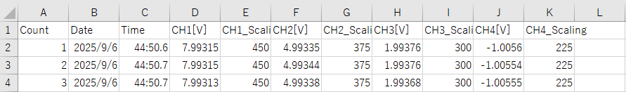 CSV出力例2説明画像