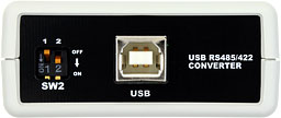 USB-003のフロントパネル